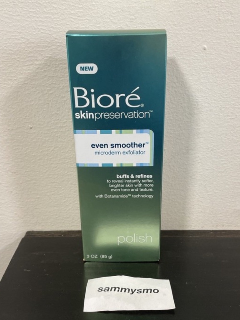 BIORE SkinPreservation Even Smoother Microderm Exfoliator 3 oz. DISCONTINUED